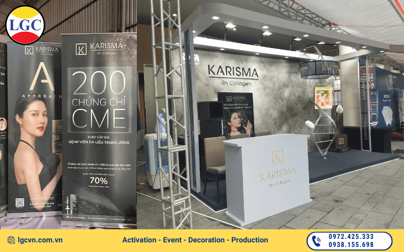 gian hàng triển lãm karisma