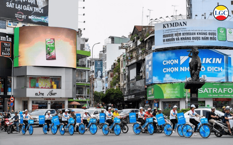 hình thức roadshow xe đạp hồ chí minh