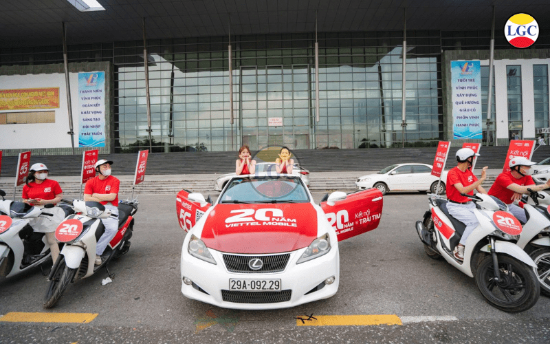 chạy roadshow ô tô