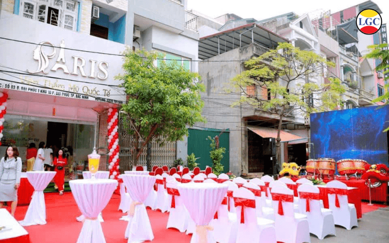 tổ chức sự kiện khai trương