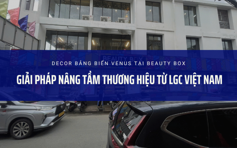 decor bảng biển cho venus