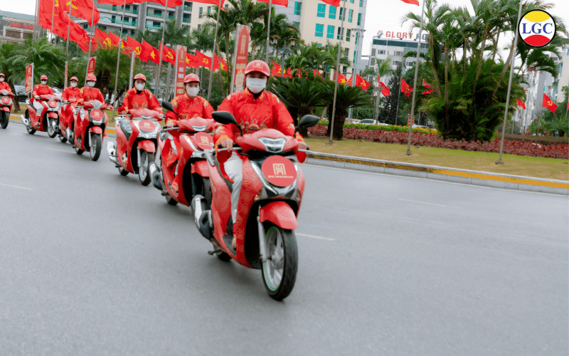 roadshow hình thức xe máy